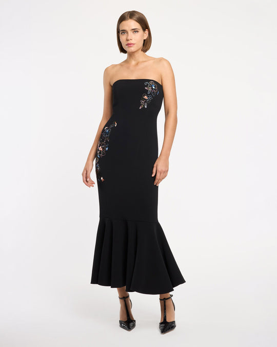 Blooming Linework Juniper Dress