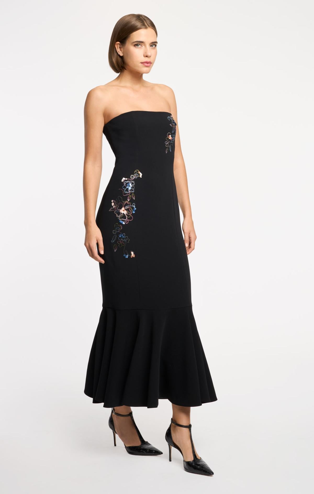 Blooming Linework Juniper Dress – Cinq à Sept