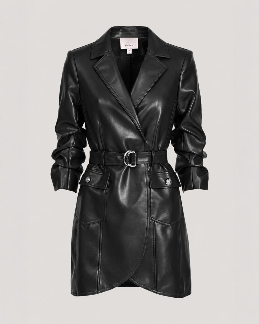 Vegan Leather Jenessa Dress
