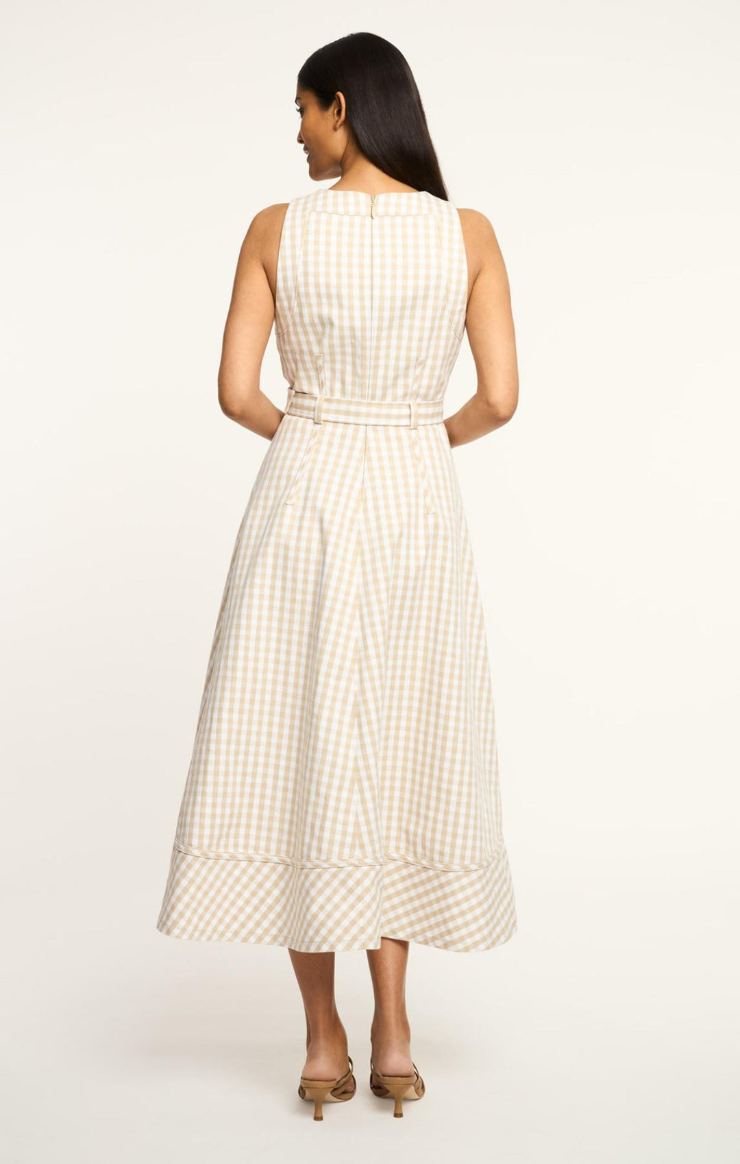 gingham knee length dress Buy Girls' Dresses Blue Gingham Knee Length Online