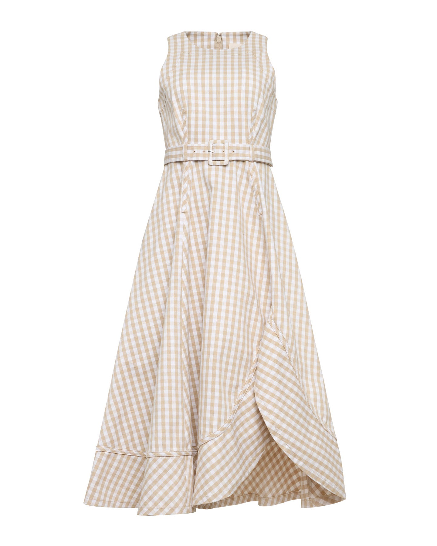 Mini Gingham Denim Zelda Dress – Cinq à Sept