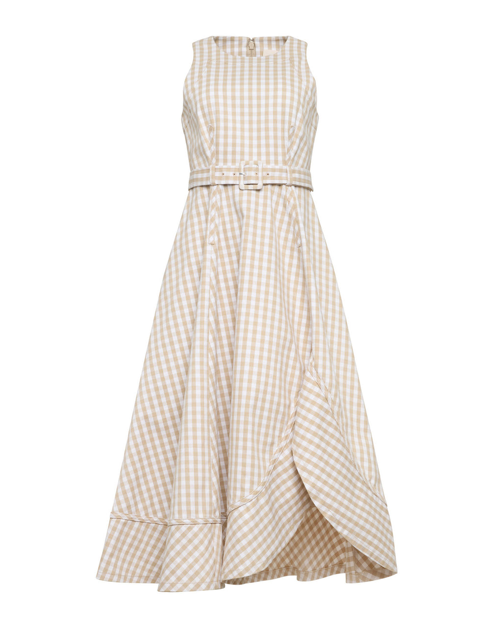 Mini Gingham Denim Zelda Dress