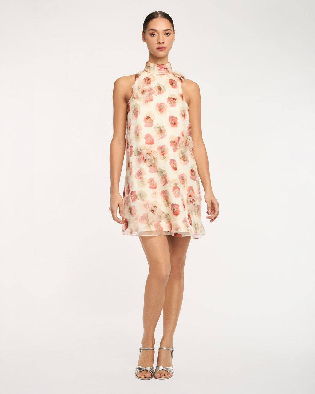 Floating Poppies Sylvia Dress