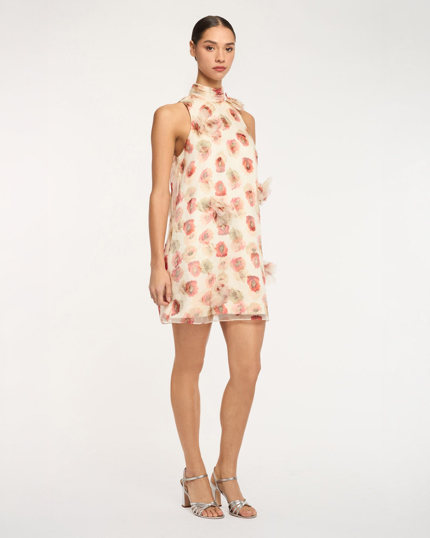 Floating Poppies Sylvia Dress