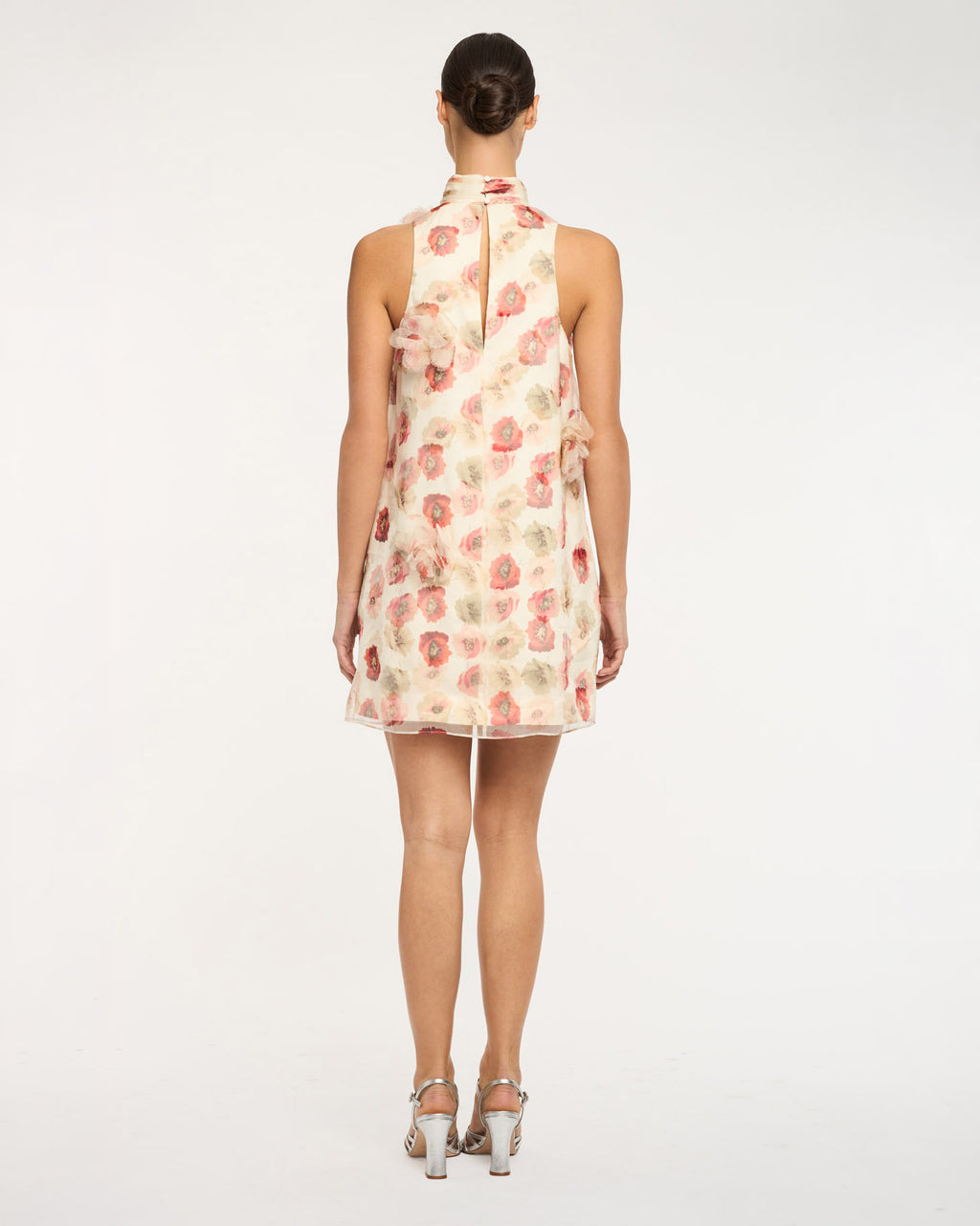 Floating Poppies Sylvia Dress