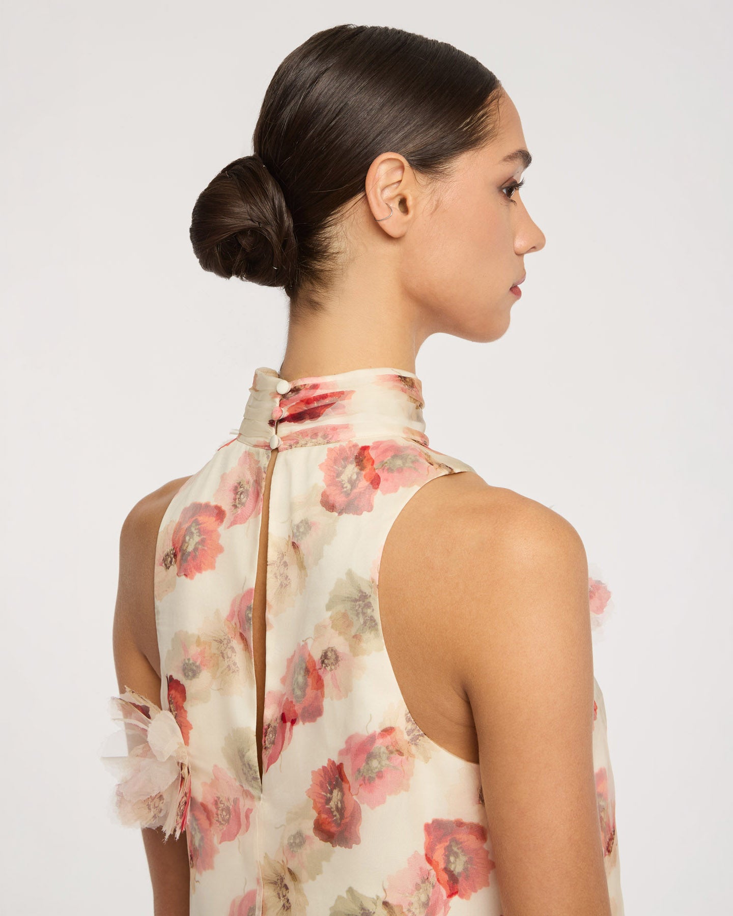 Floating Poppies Sylvia Dress