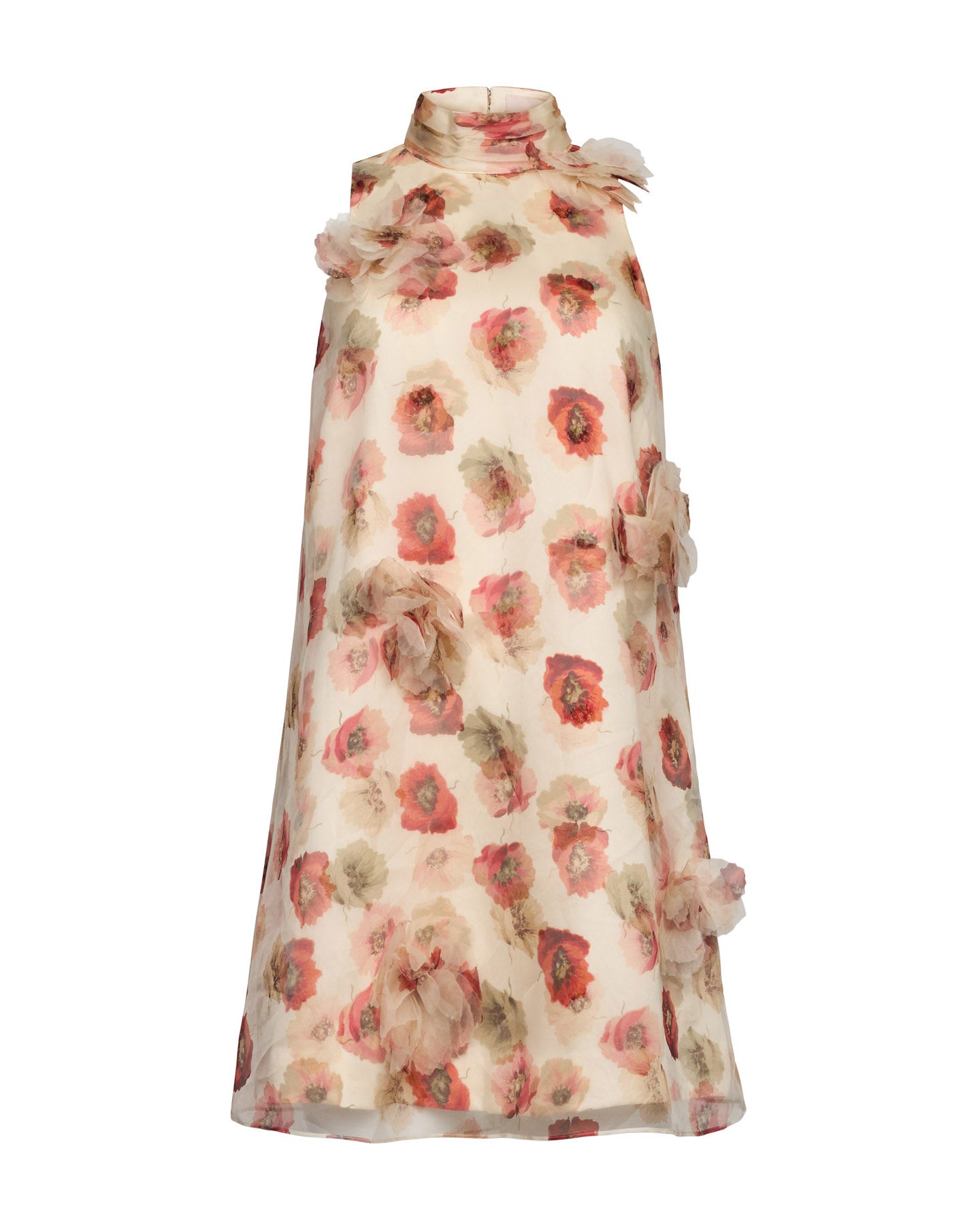 Floating Poppies Sylvia Dress