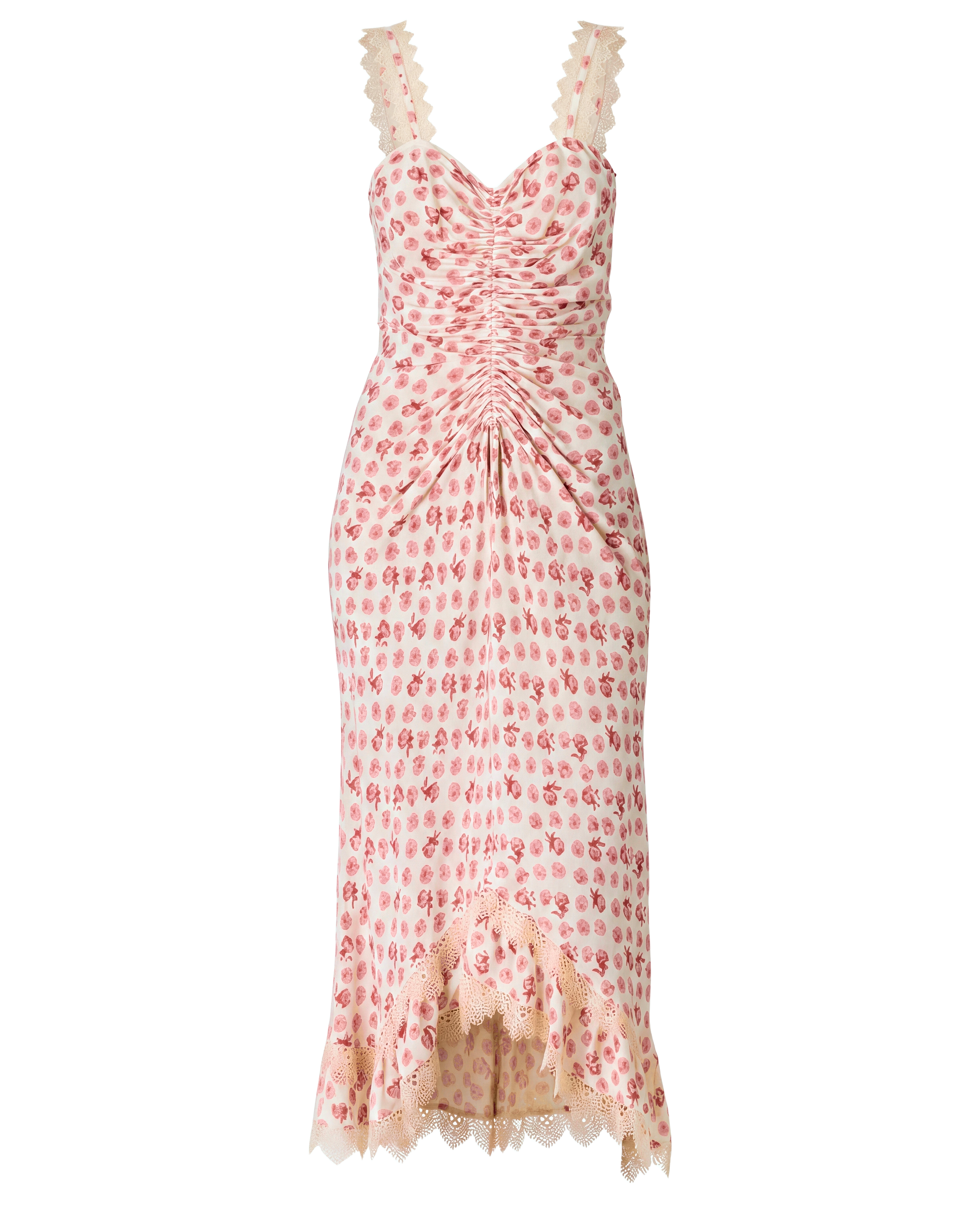 Mini Ikat Roses Stevie Dress