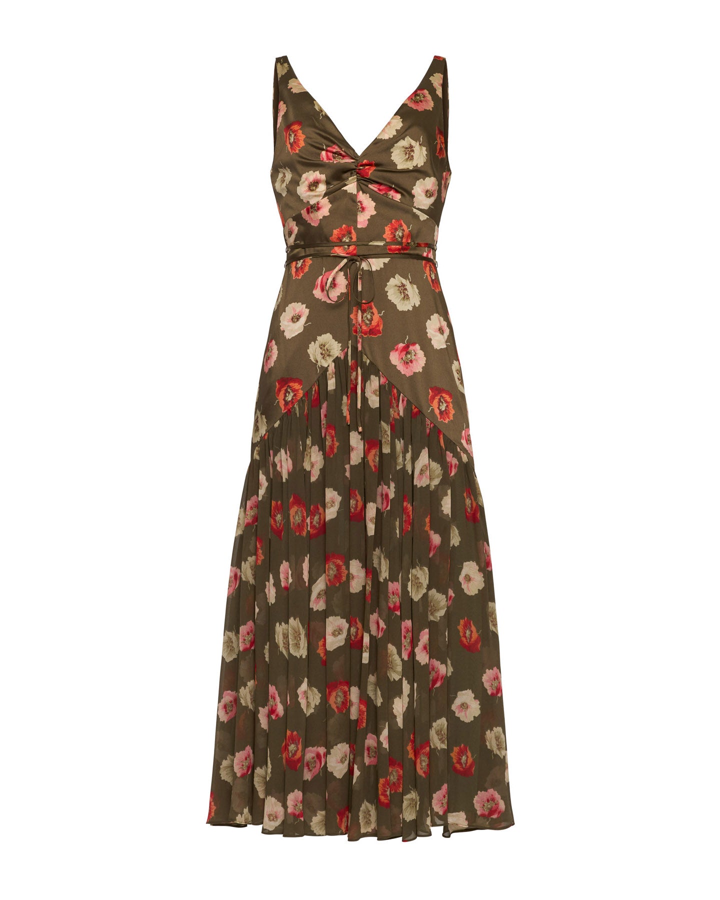 Floating Poppies Makaila Dress