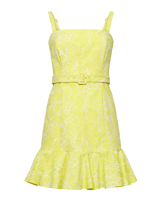 Embroidered Malva Floral Tonya