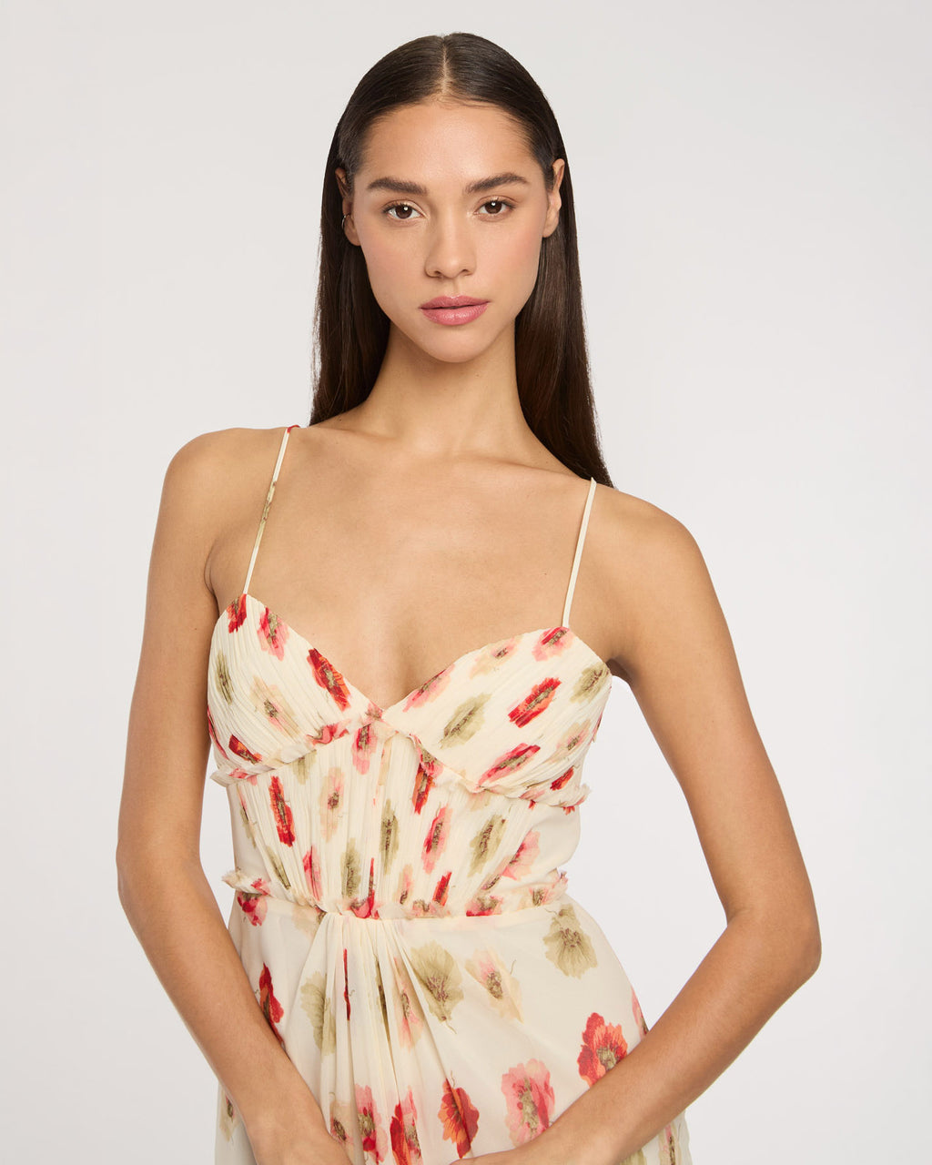Floating Poppies Carline Dress