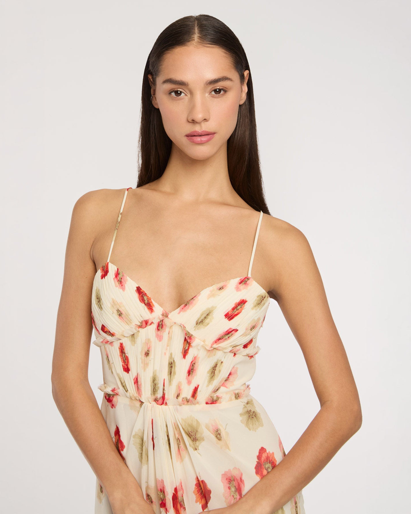 Floating Poppies Carline Dress