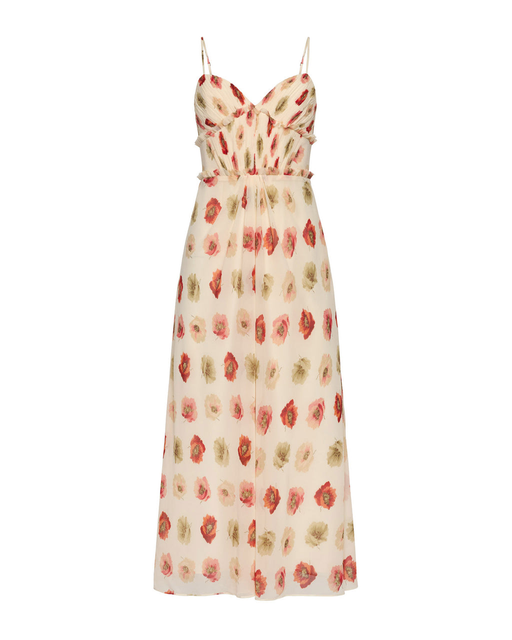 Floating Poppies Carline Dress