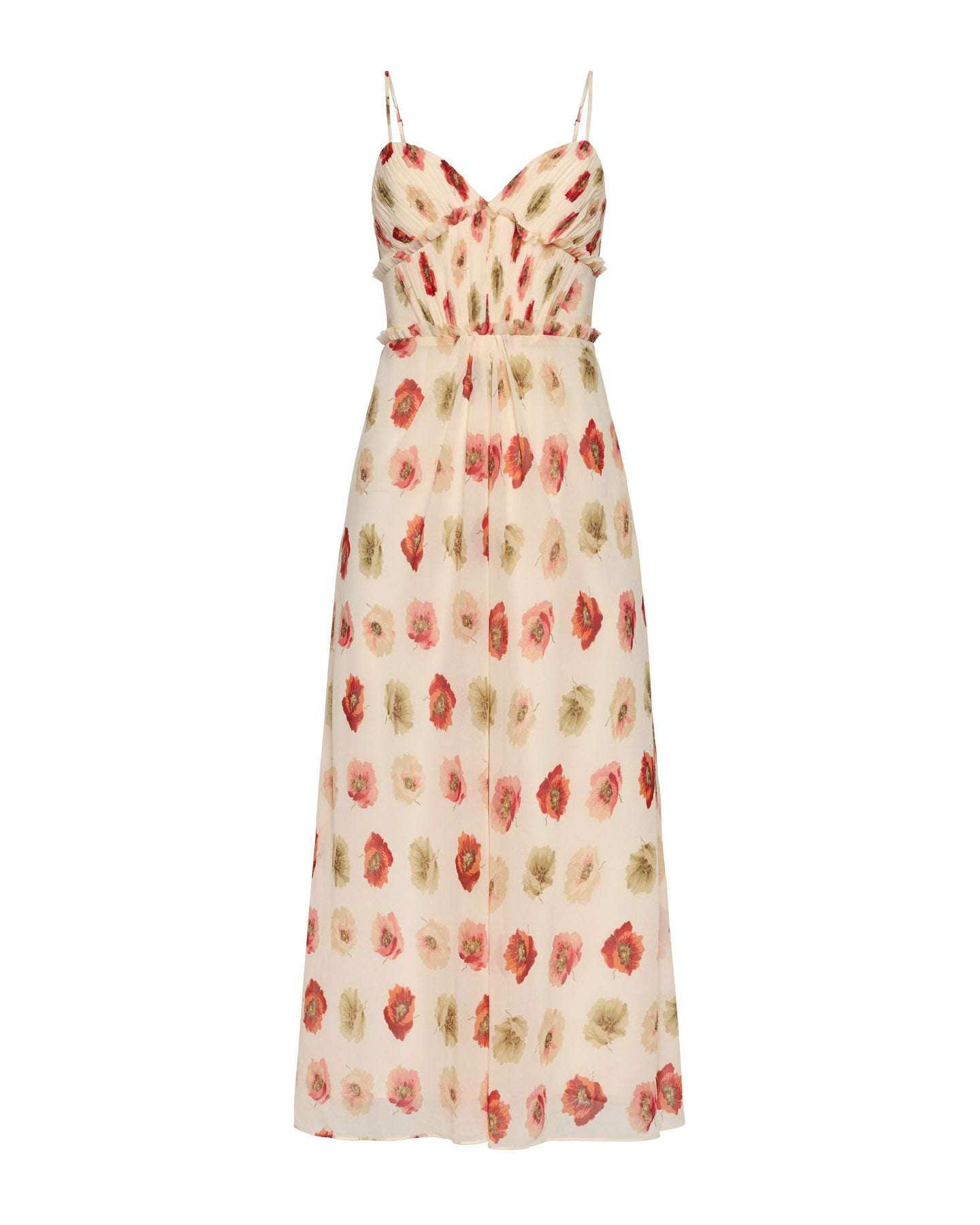 Floating Poppies Carline Dress