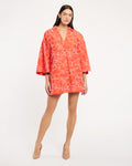 Embroidered Poplin Arcia Kaftan