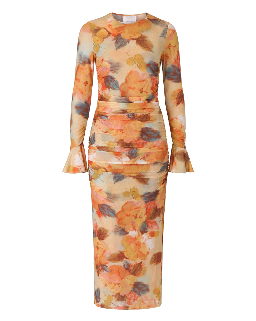 Watercolor Floral Neriah Dress