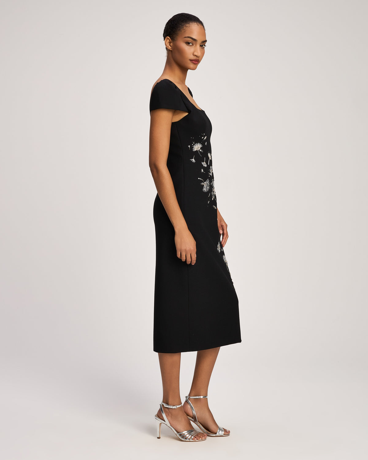 Midnight Dandelion Iliana Dress