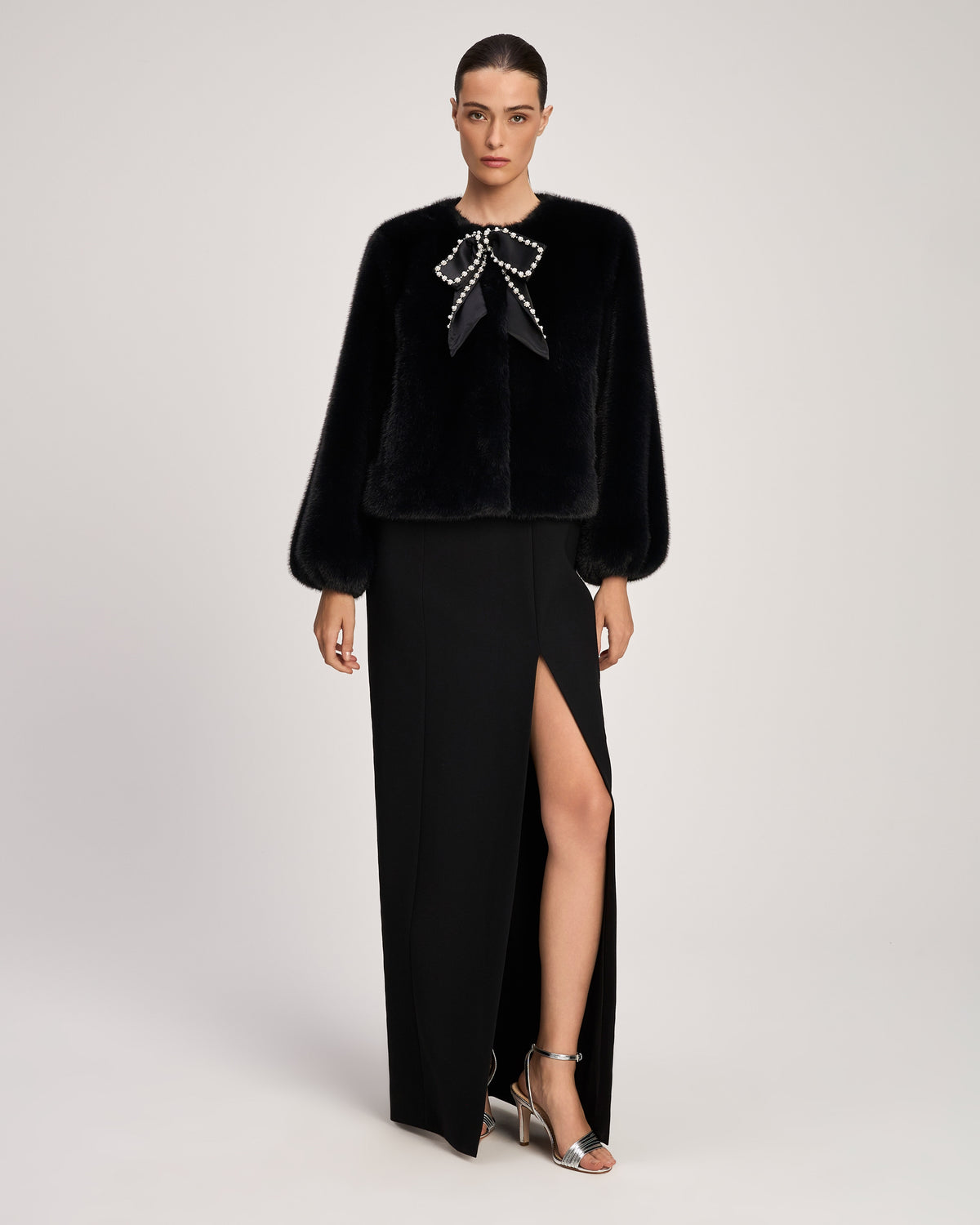 Midnight Dandelion Amelina Gown