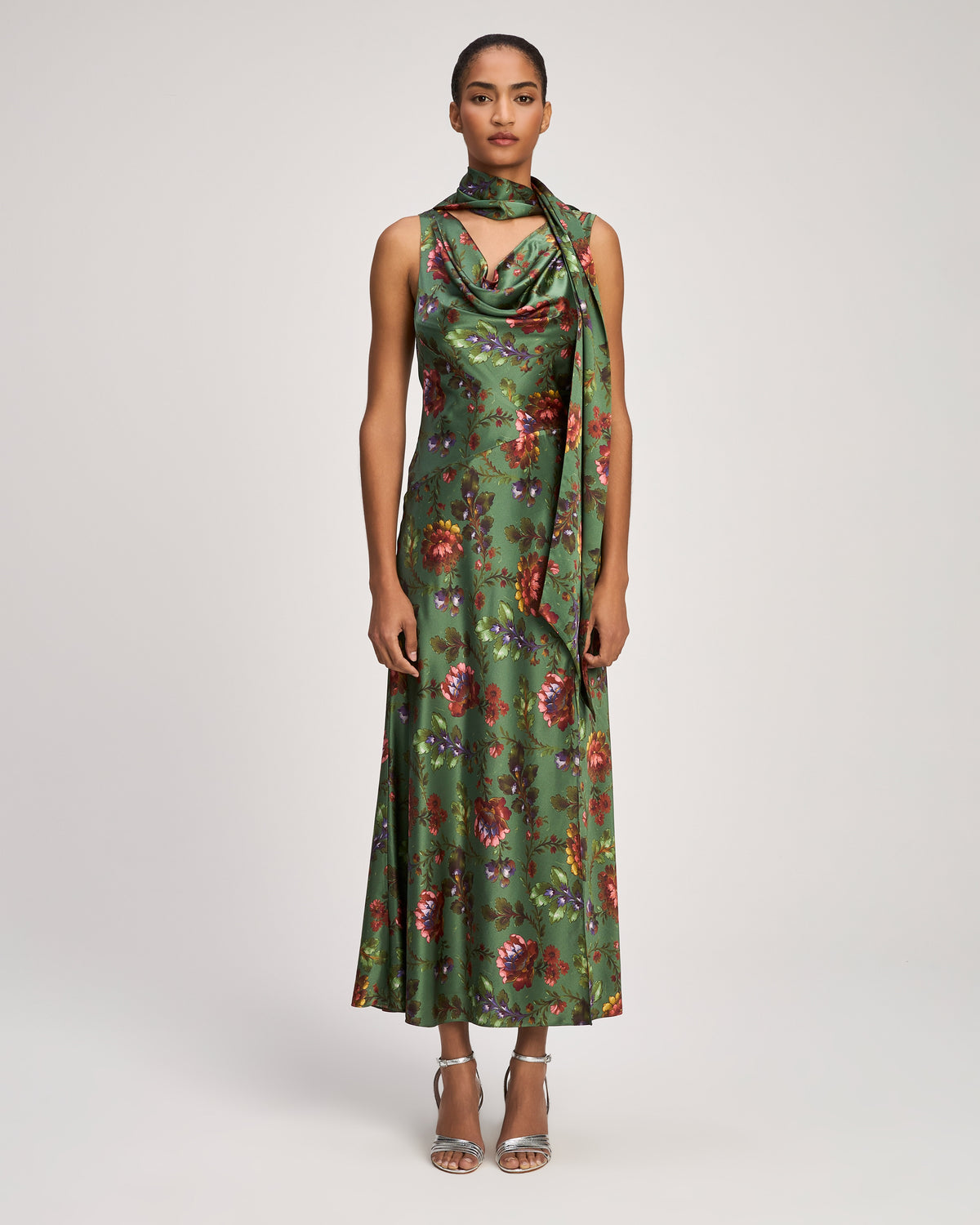 Fresco Floral Rosmira Dress
