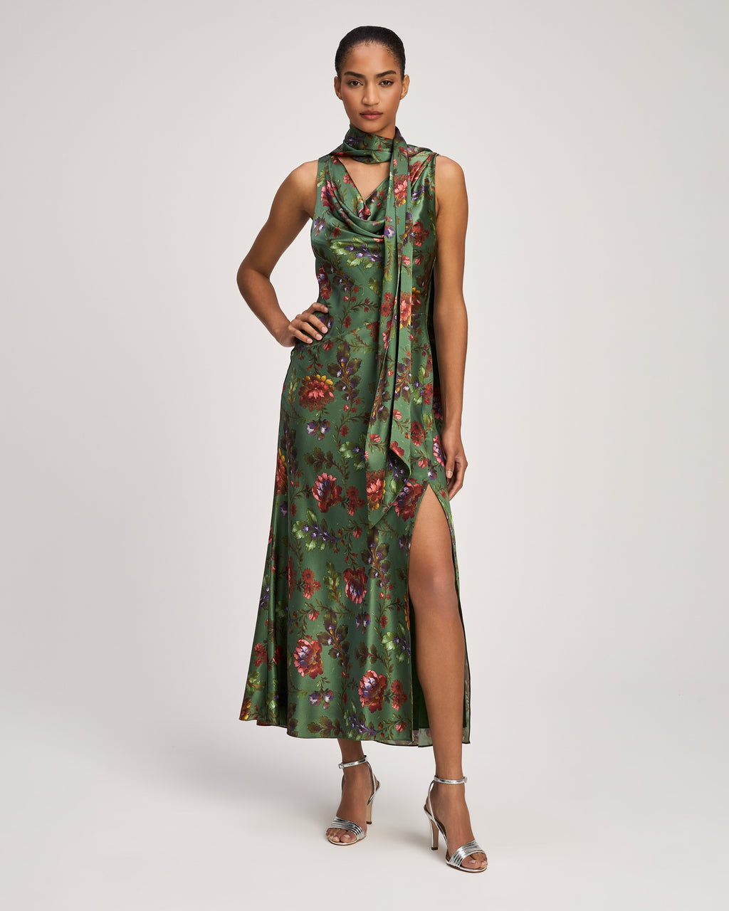 Fresco Floral Rosmira Dress