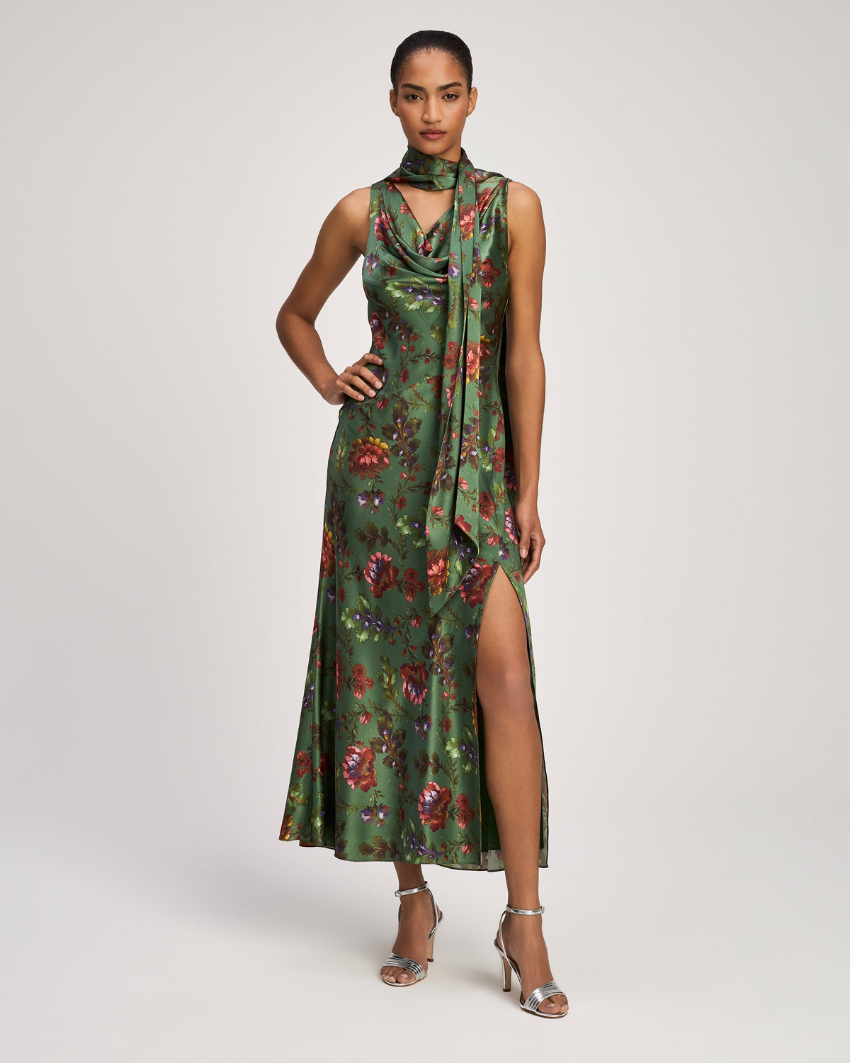 Fresco Floral Rosmira Dress