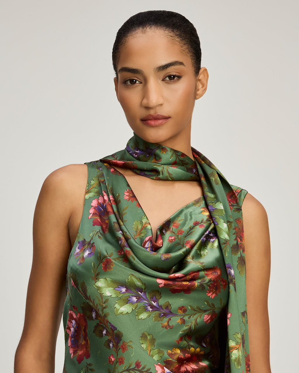 Fresco Floral Rosmira Dress