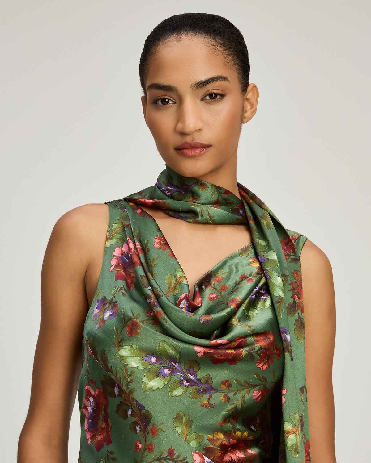 Fresco Floral Rosmira Dress