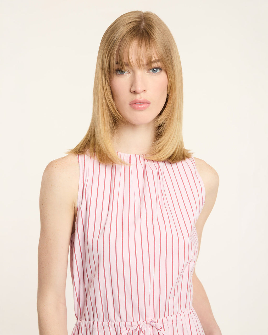 Rose Stripe Leylani Dress