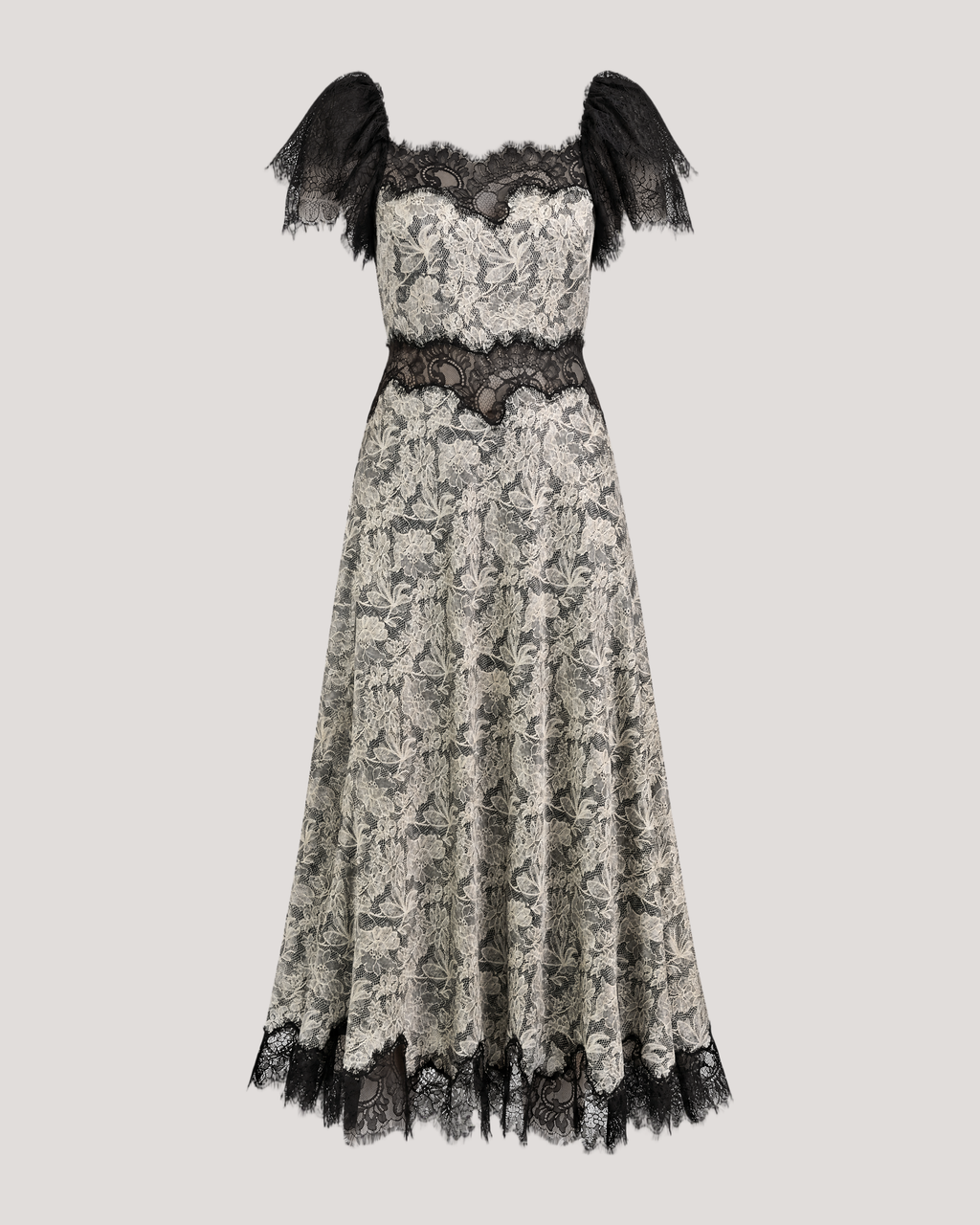 Trompe L'Oeil Lace Julisse Dress