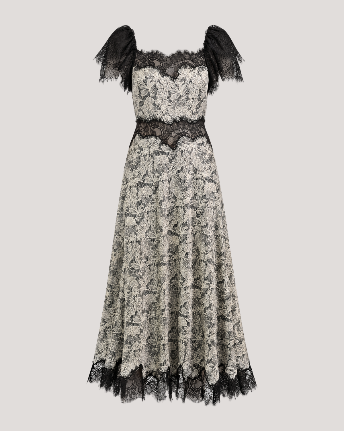 Trompe L'Oeil Lace Julisse Dress