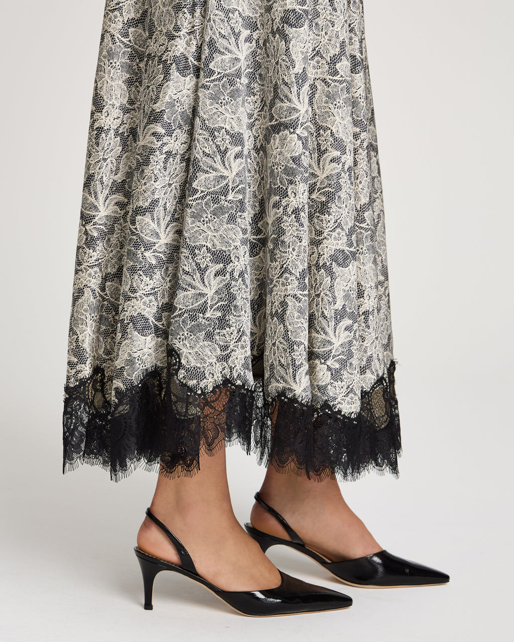 Trompe L'Oeil Lace Julisse Dress