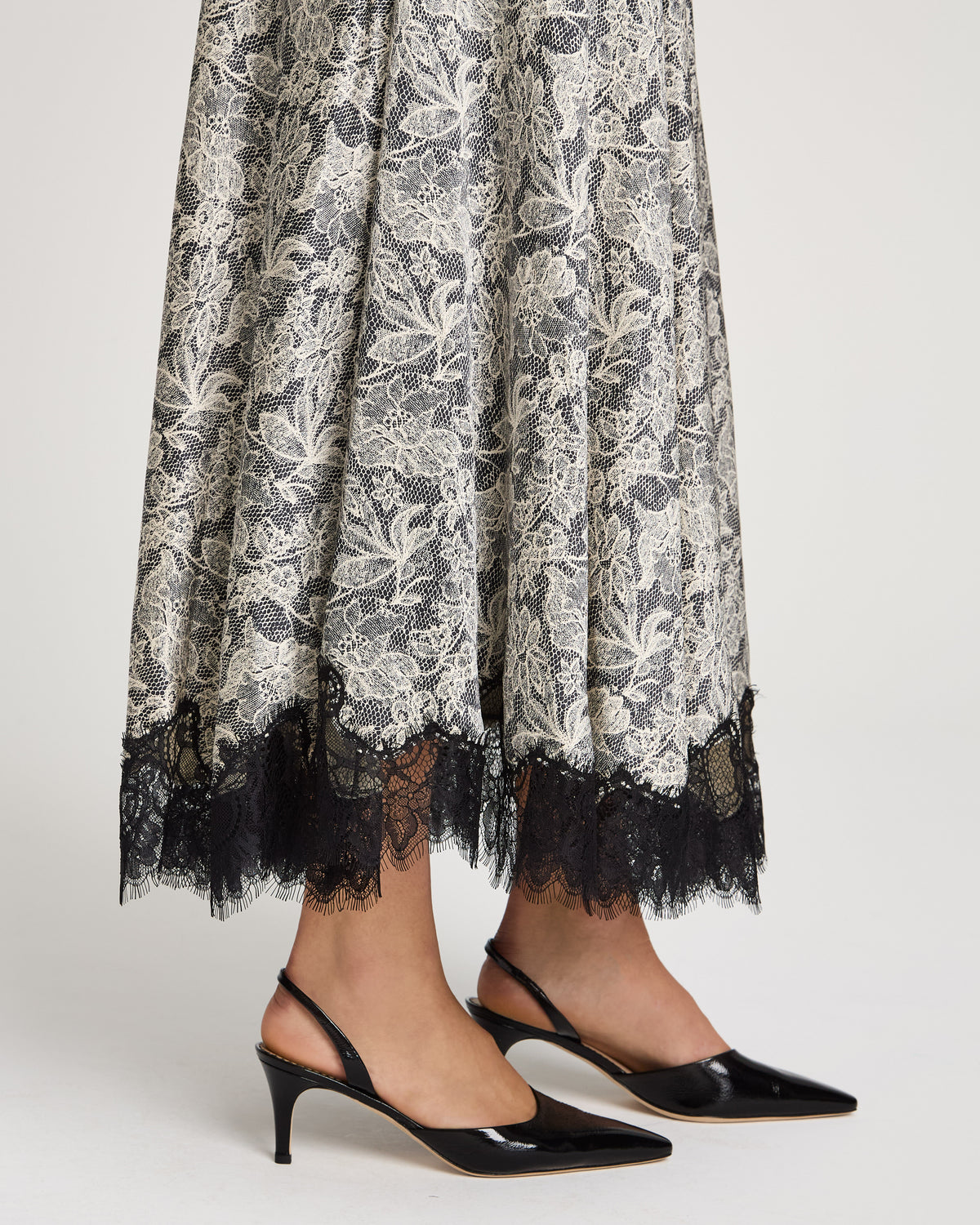 Trompe L'Oeil Lace Julisse Dress