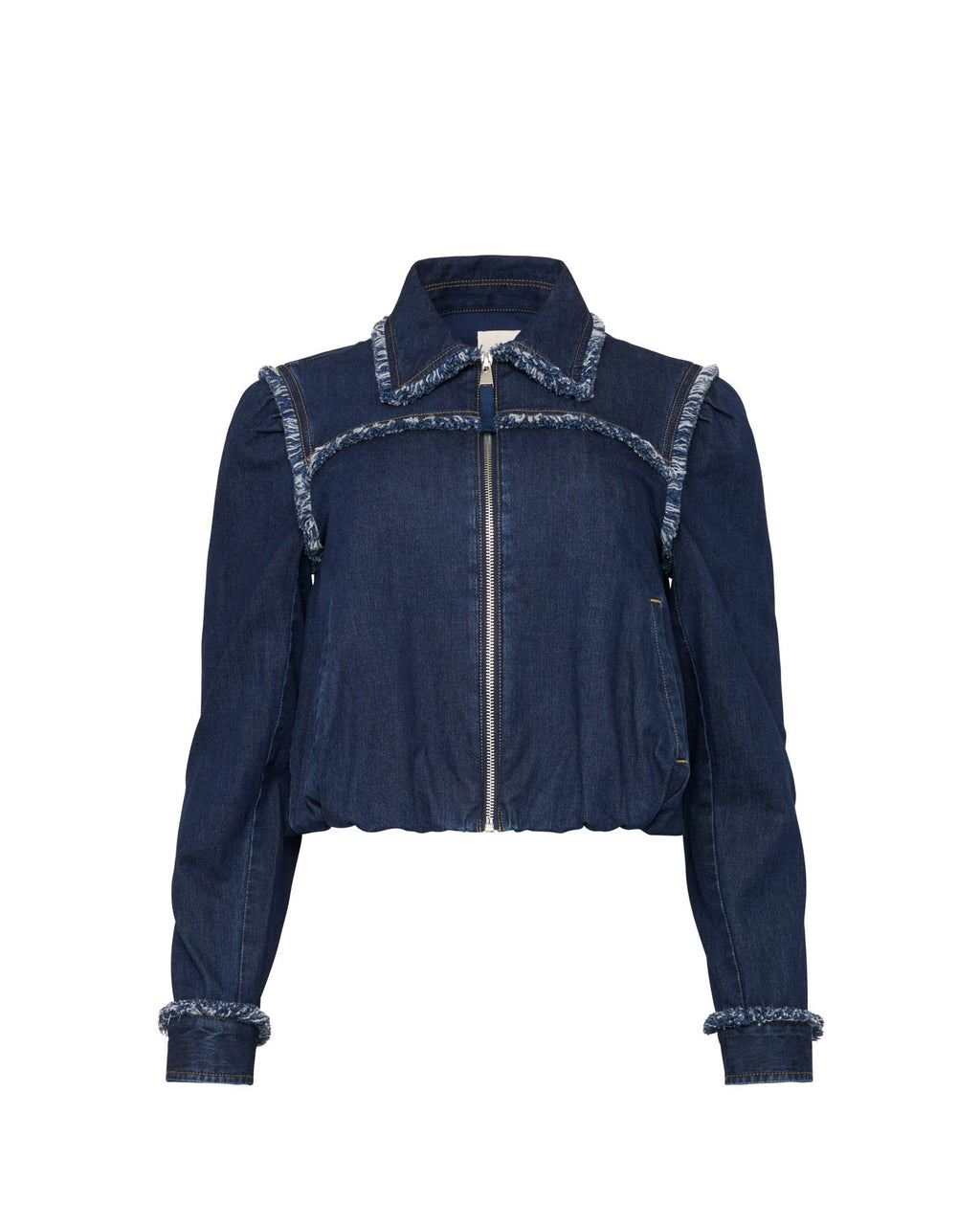 Bicolor Fringe Indria Jacket