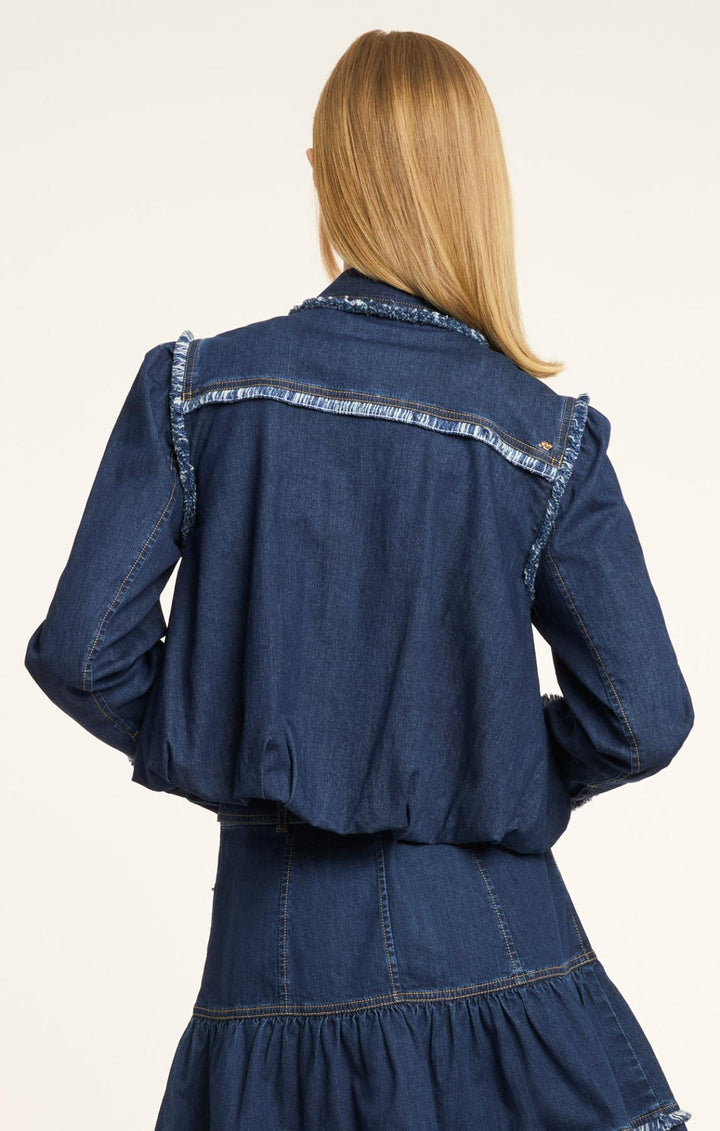 Bicolor Fringe Indria Jacket – Cinq à Sept