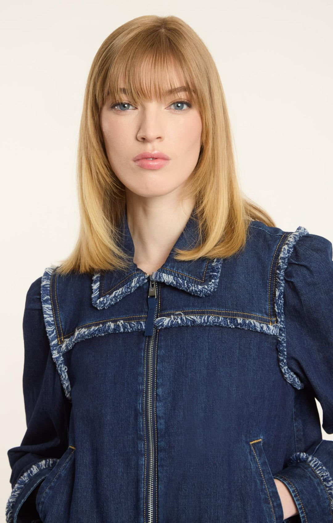 Bicolor Fringe Indria Jacket – Cinq à Sept