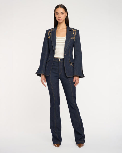 Love Token Danicka Jean Blazer – Cinq à Sept