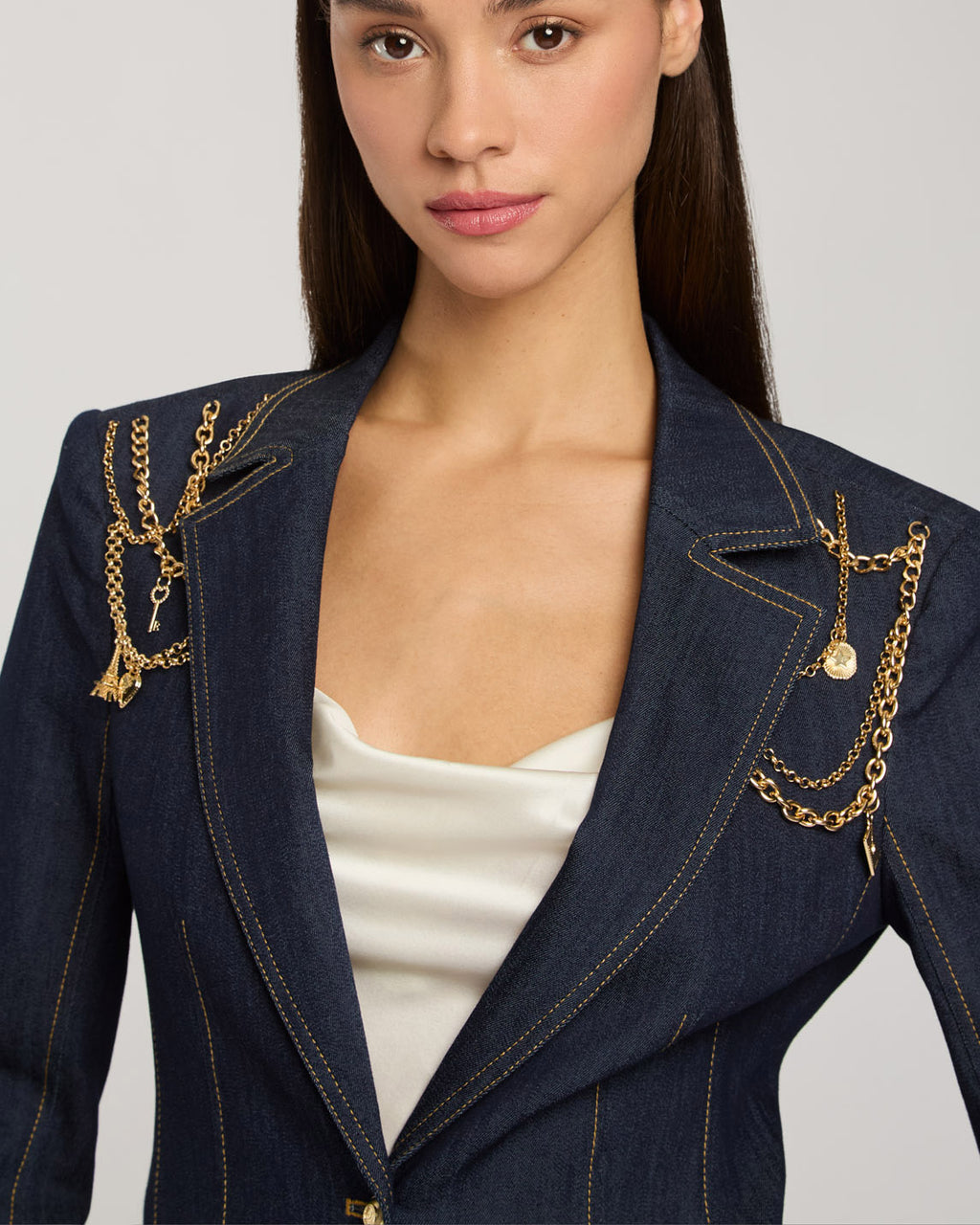 Love Token Danicka Jean Blazer