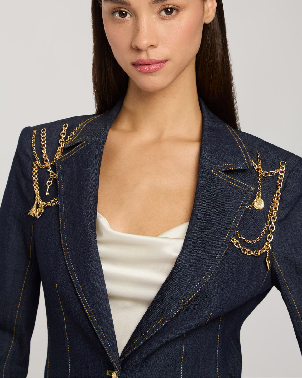 Love Token Danicka Jean Blazer