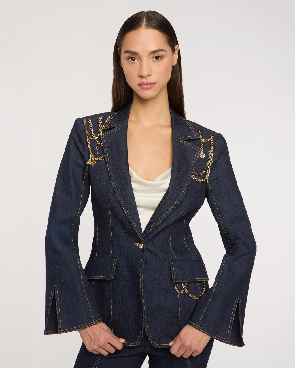 Love Token Danicka Jean Blazer
