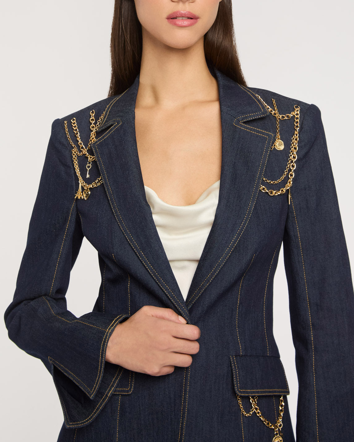 Love Token Danicka Jean Blazer