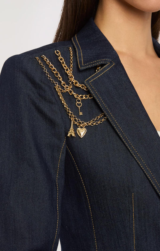 Love Token Danicka Jean Blazer