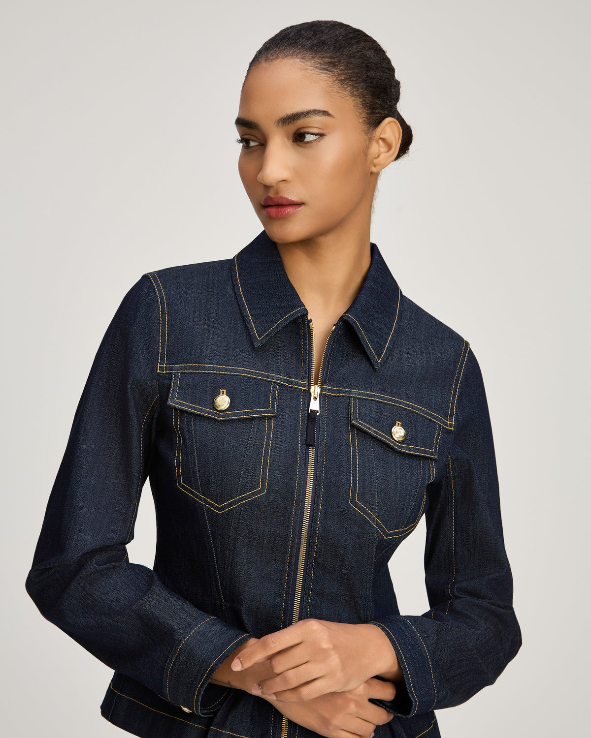 Kaiya Jean Jacket