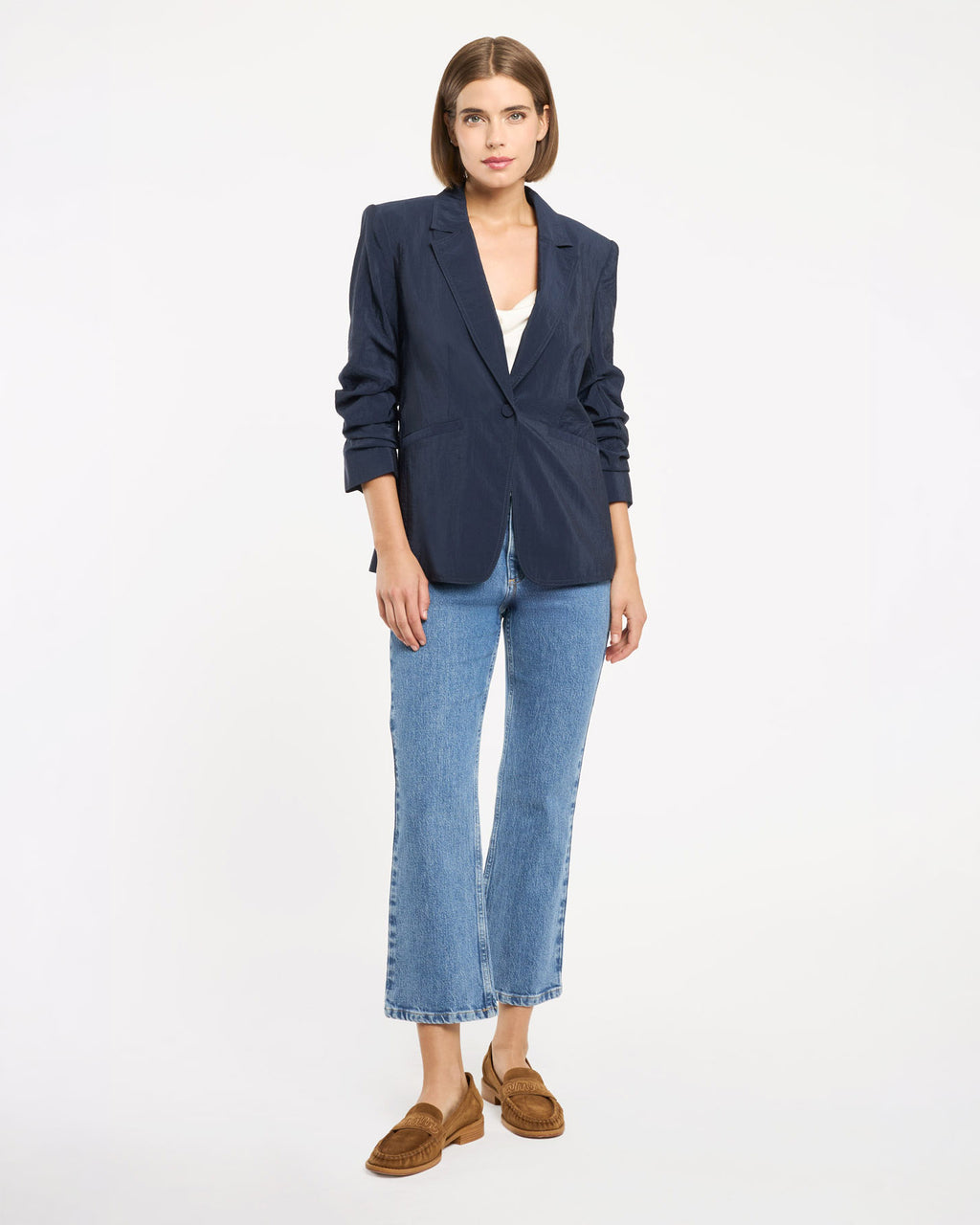 Tumbled Woven Khloe Blazer