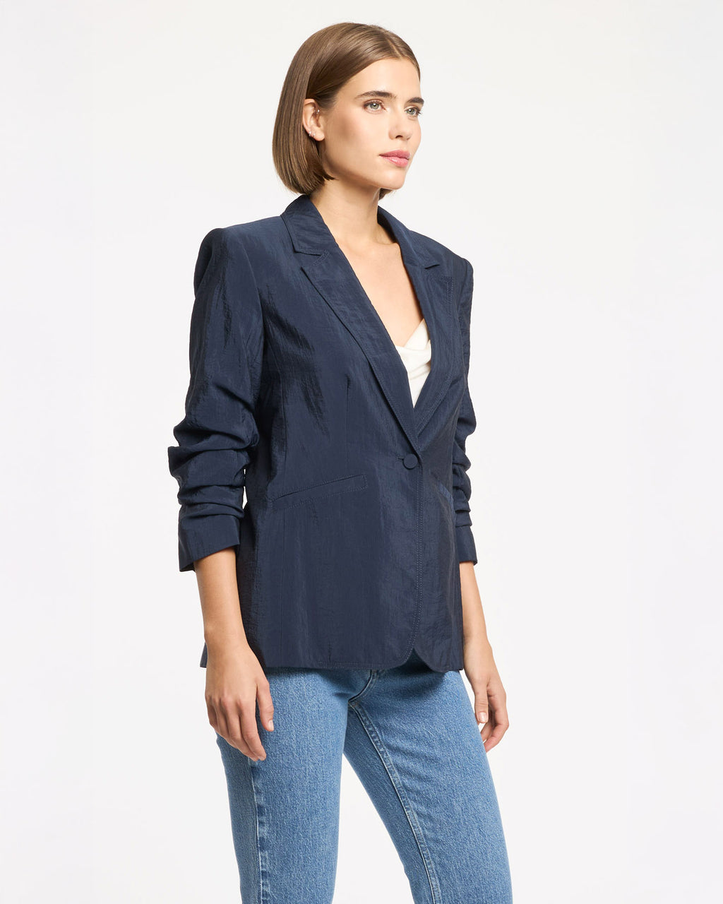 Tumbled Woven Khloe Blazer