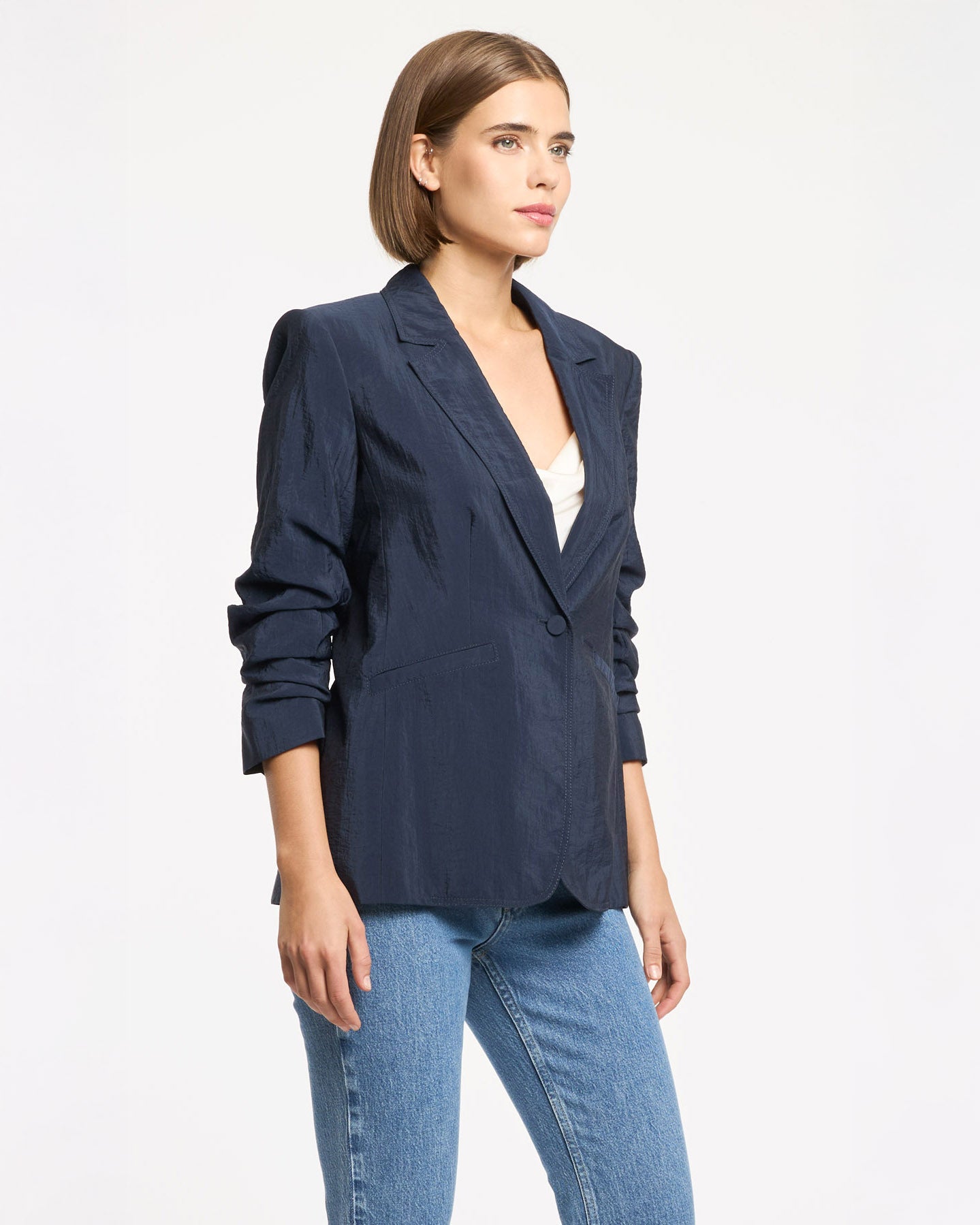 Tumbled Woven Khloe Blazer