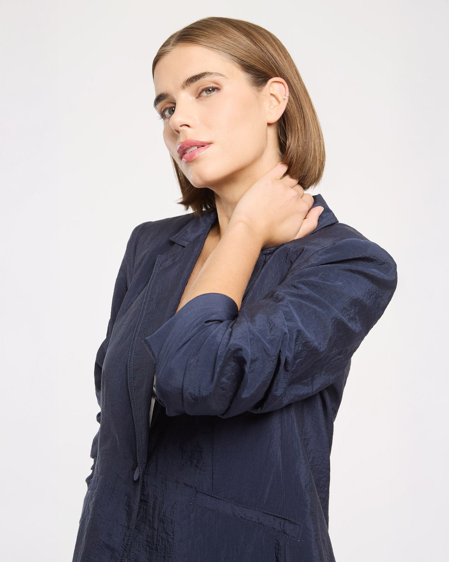 Tumbled Woven Khloe Blazer
