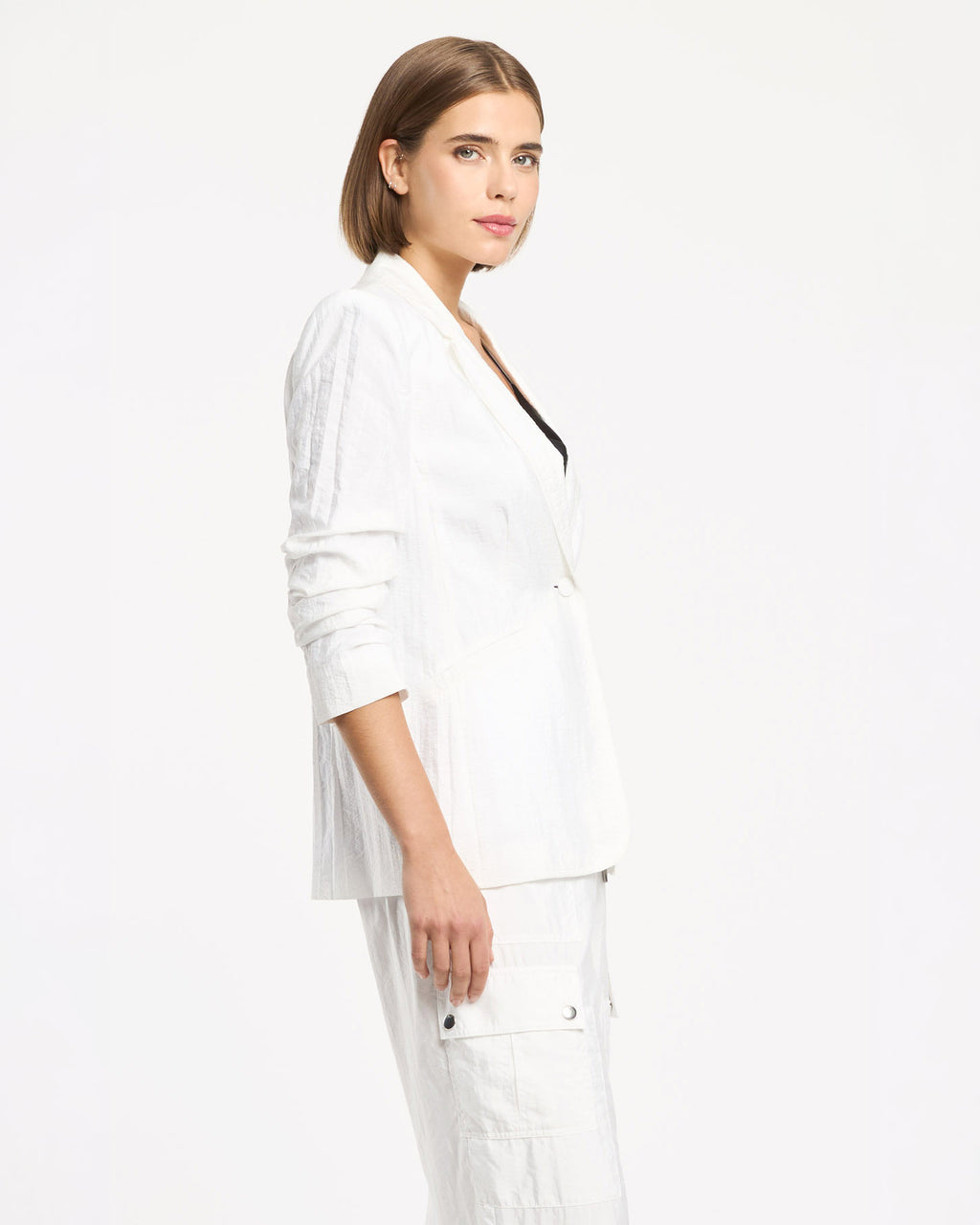 Tumbled Woven Khloe Blazer