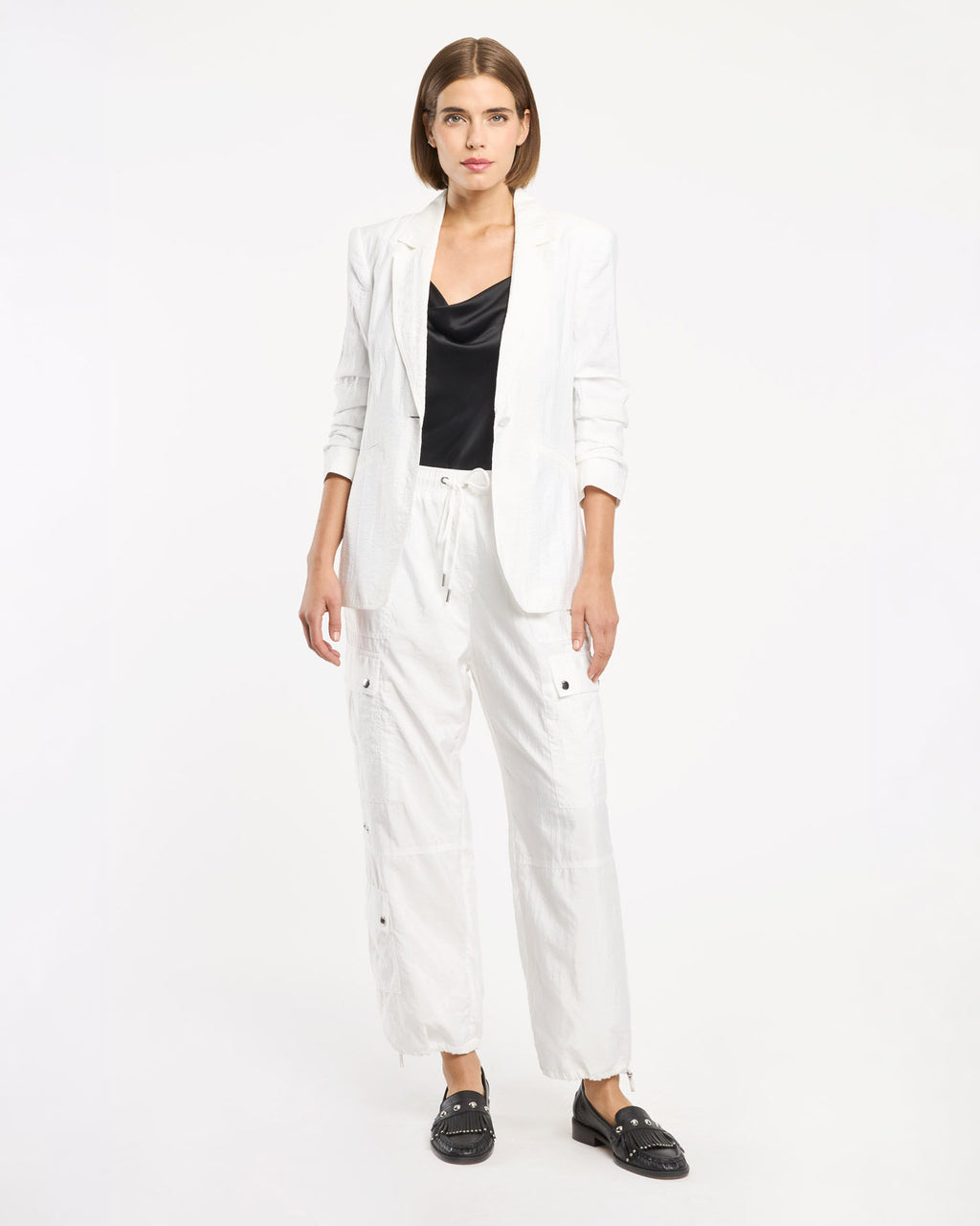 Tumbled Woven Khloe Blazer