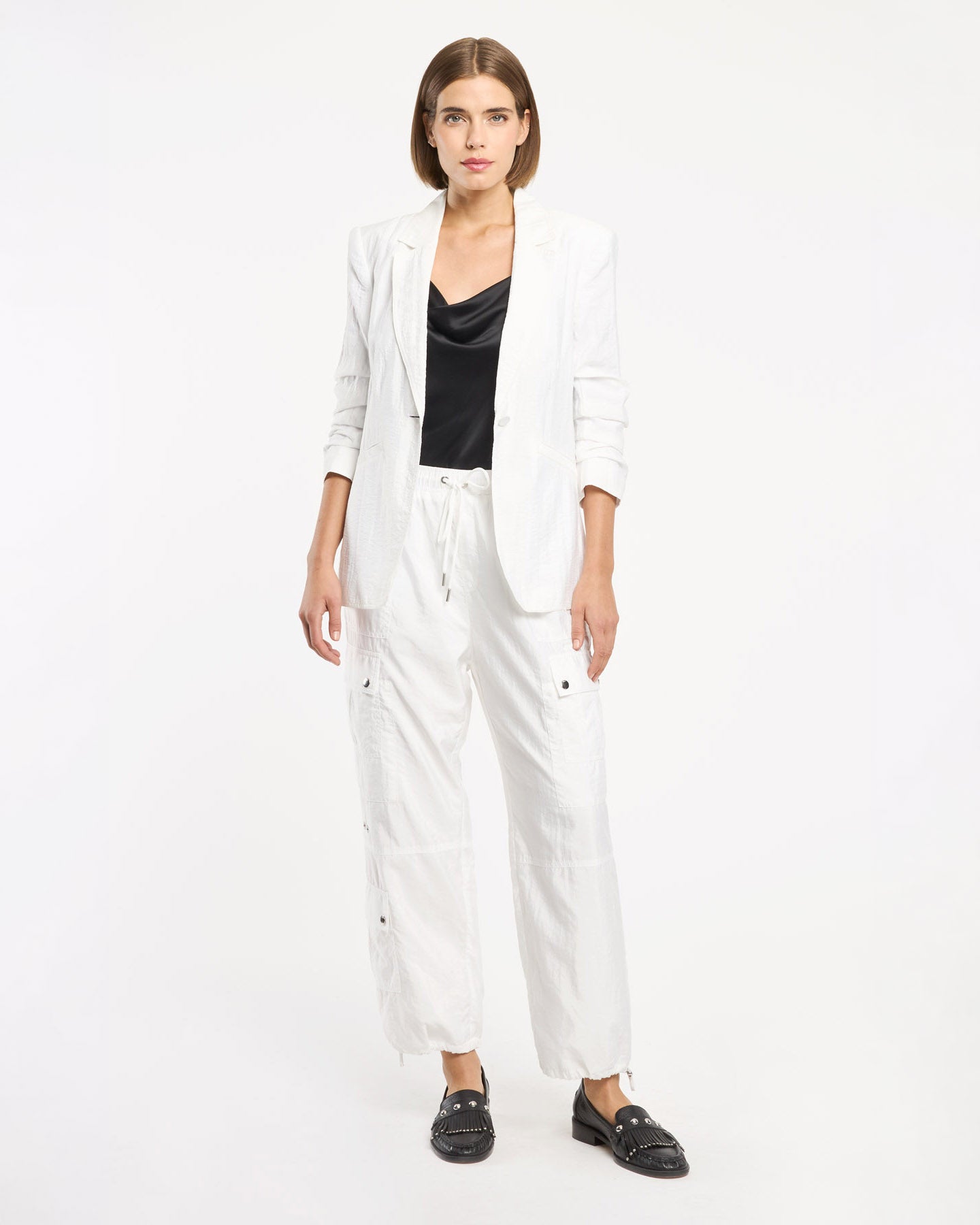 Tumbled Woven Khloe Blazer