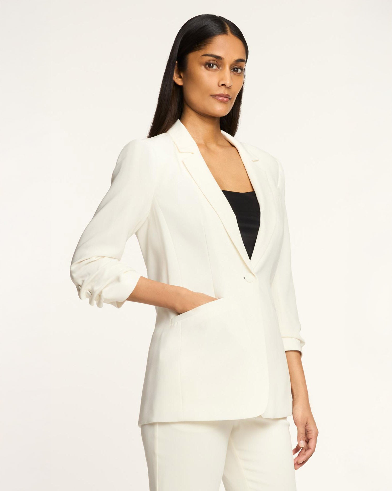 Crepe Khloe Blazer